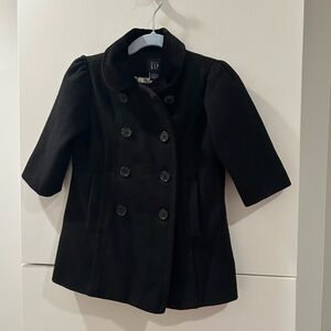 GAP Toddler Black Velvet Coat 24Months